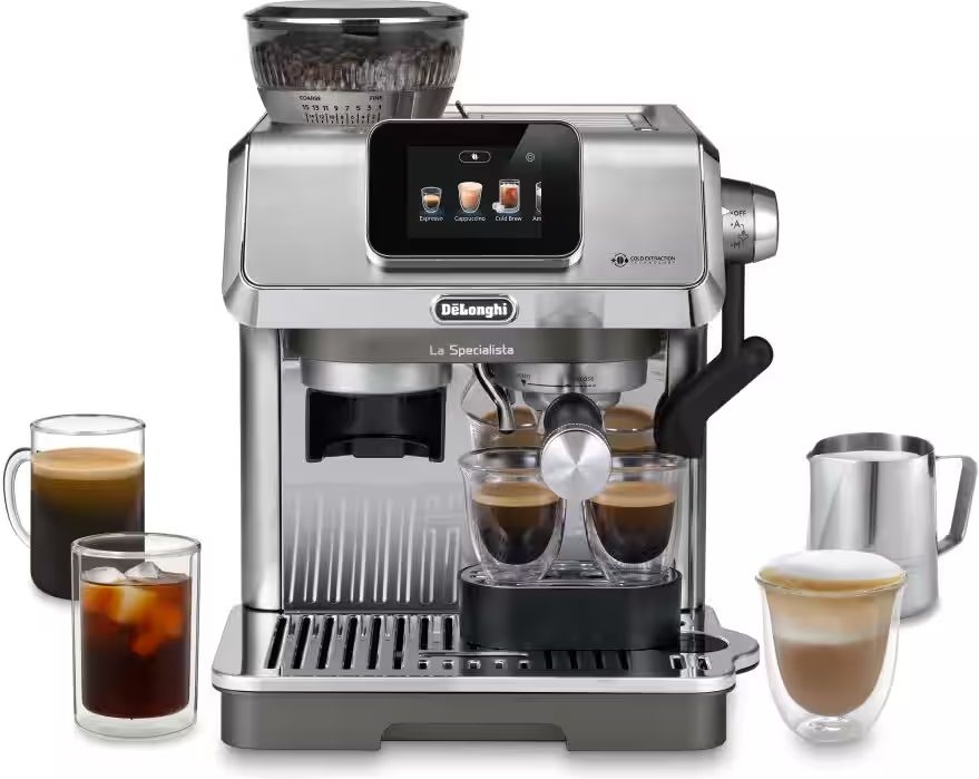 DeLonghi EC9455.M La Specialista Touch Pistonmachine met Bonenmaler