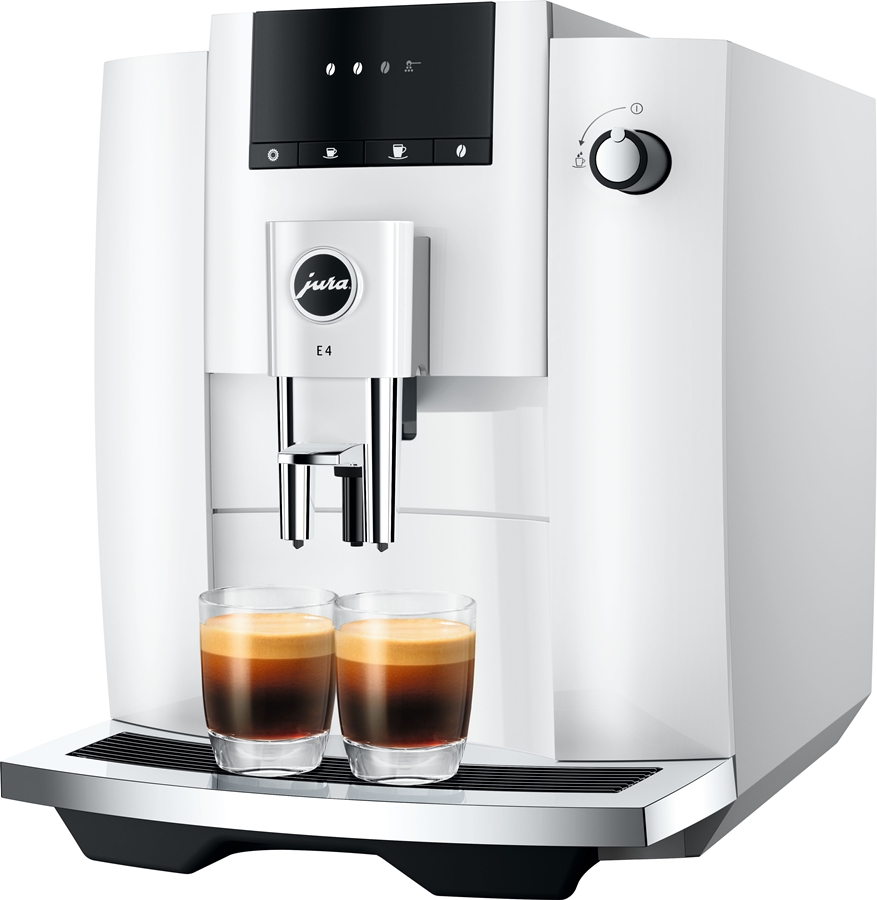 JURA E4 Piano Wit (EA) Volautomatische Koffiemachine