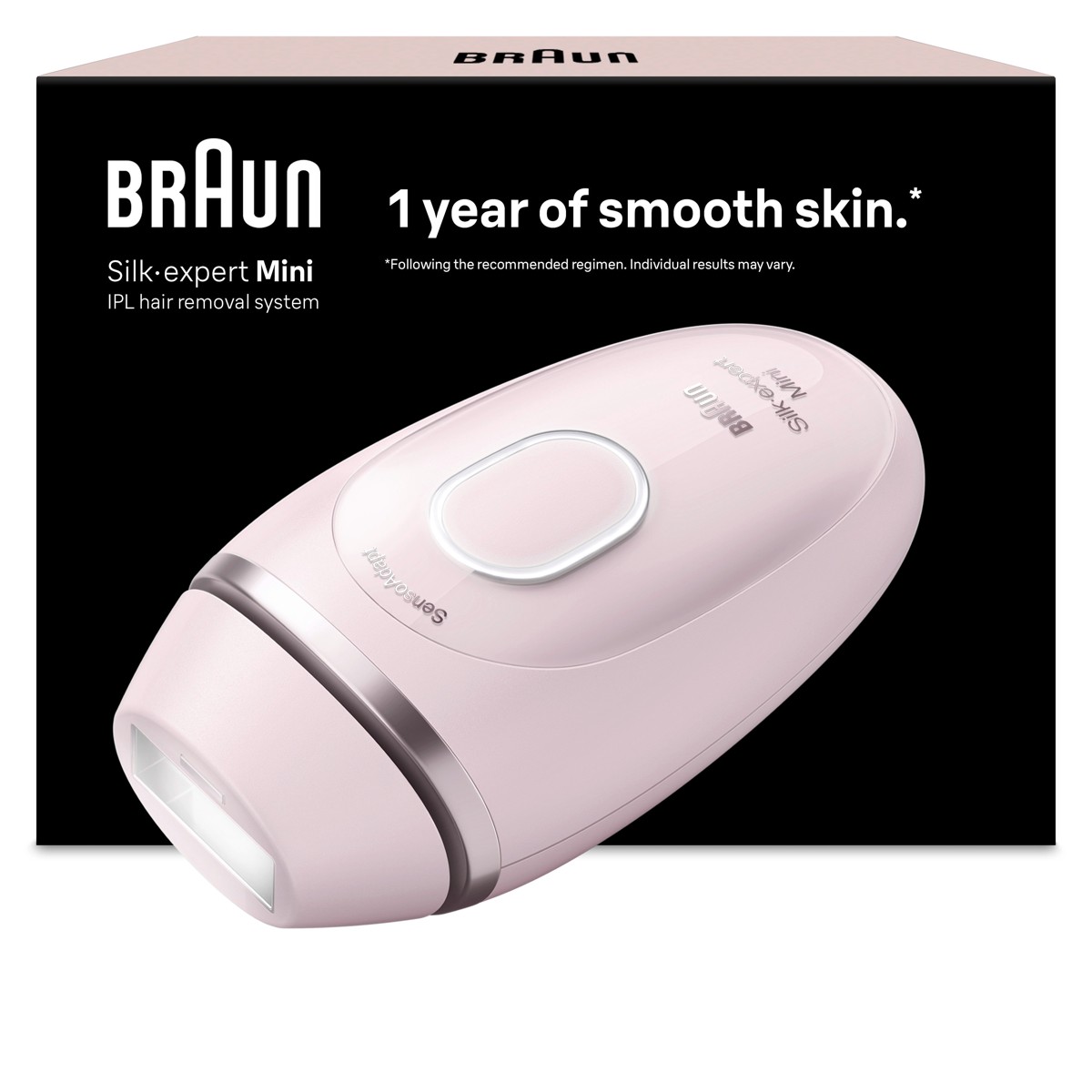Braun - IPL Silk·expert Mini - Ontharing voor thuis - Roze