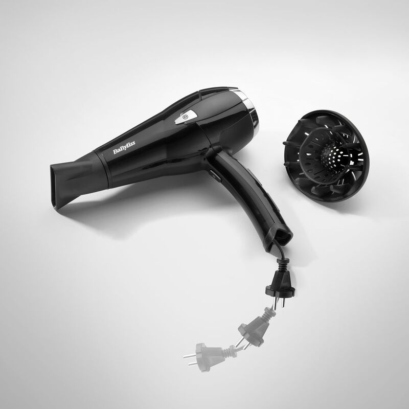 BaByliss D374DE Cordkeeper 2000 Föhn - Haardroger — foto 2
