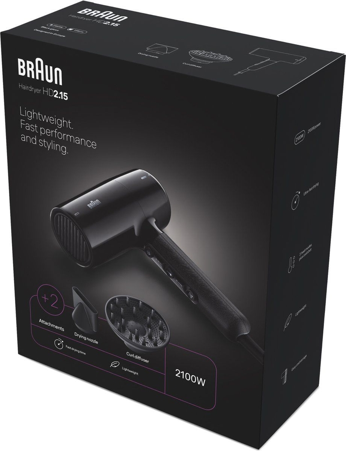 Braun HD2.15 Föhn — foto 7