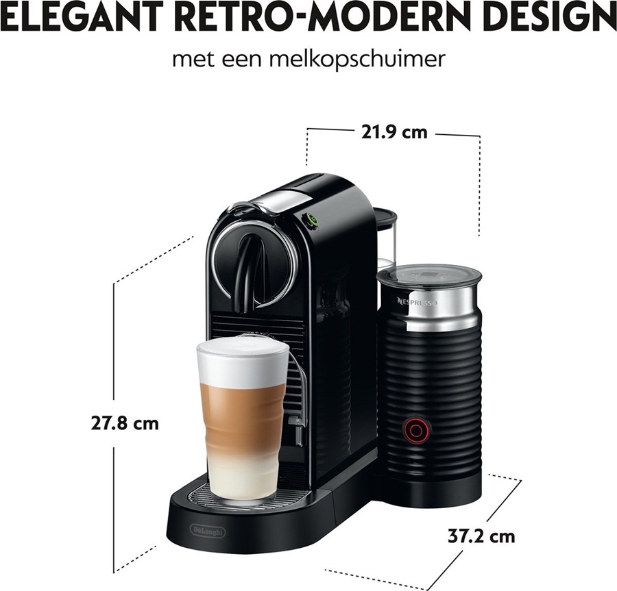 DeLonghi Nespresso EN 267.BAE CitiZ & Milk Koffiemachine — foto 7