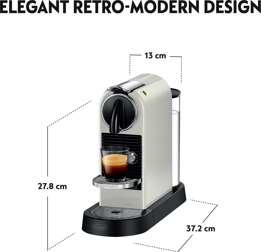 DeLonghi Nespresso EN 167.W Citiz Koffiemachine — foto 7
