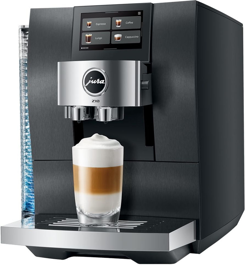 JURA Z10 Aluminium Zwart (EB) Volautomatische Koffiemachine