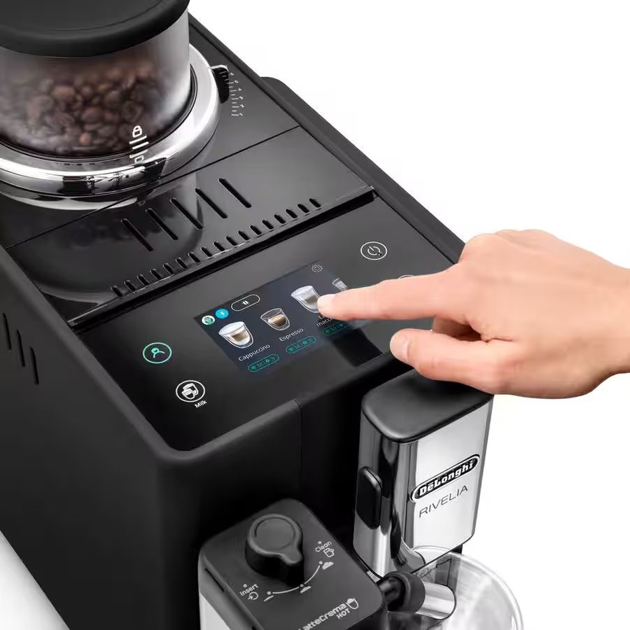 DeLonghi EXAM440.55.B Rivelia Volautomatische Koffiemachine Onyx Zwart — foto 2