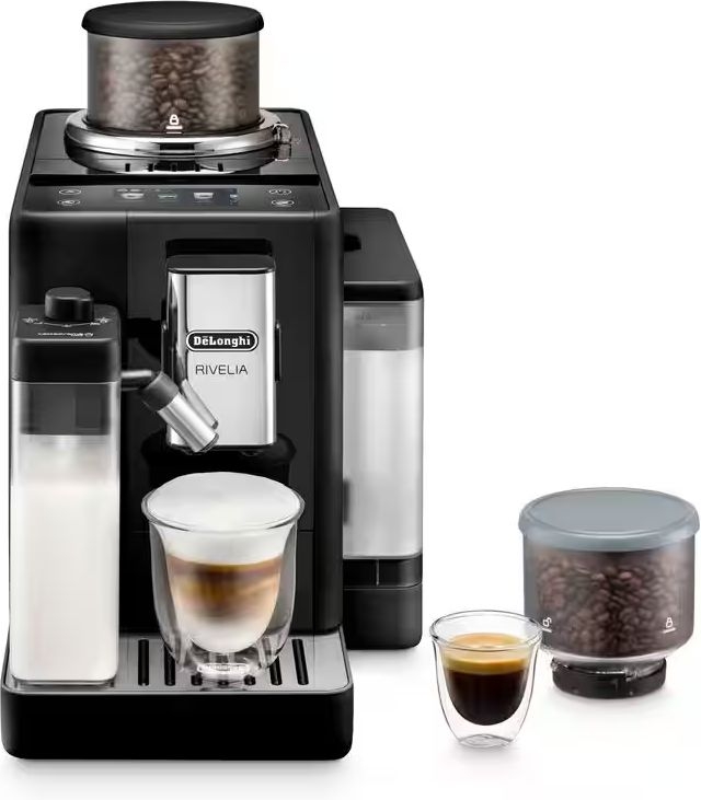 DeLonghi EXAM440.55.B Rivelia Volautomatische Koffiemachine Onyx Zwart