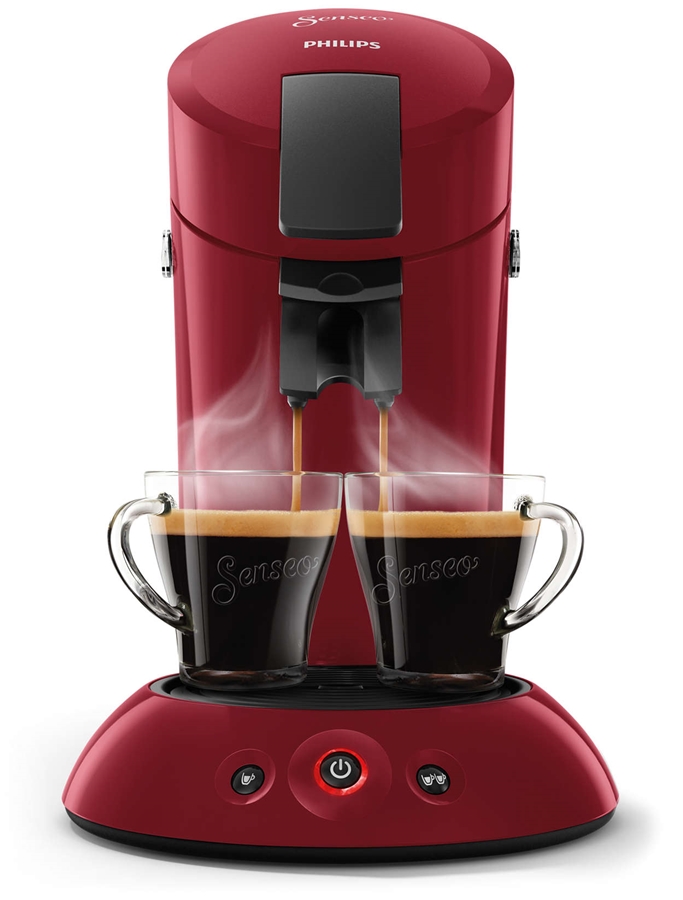 Philips SENSEO HD6553/80 Original Koffiepadmachine - Rood — foto 2