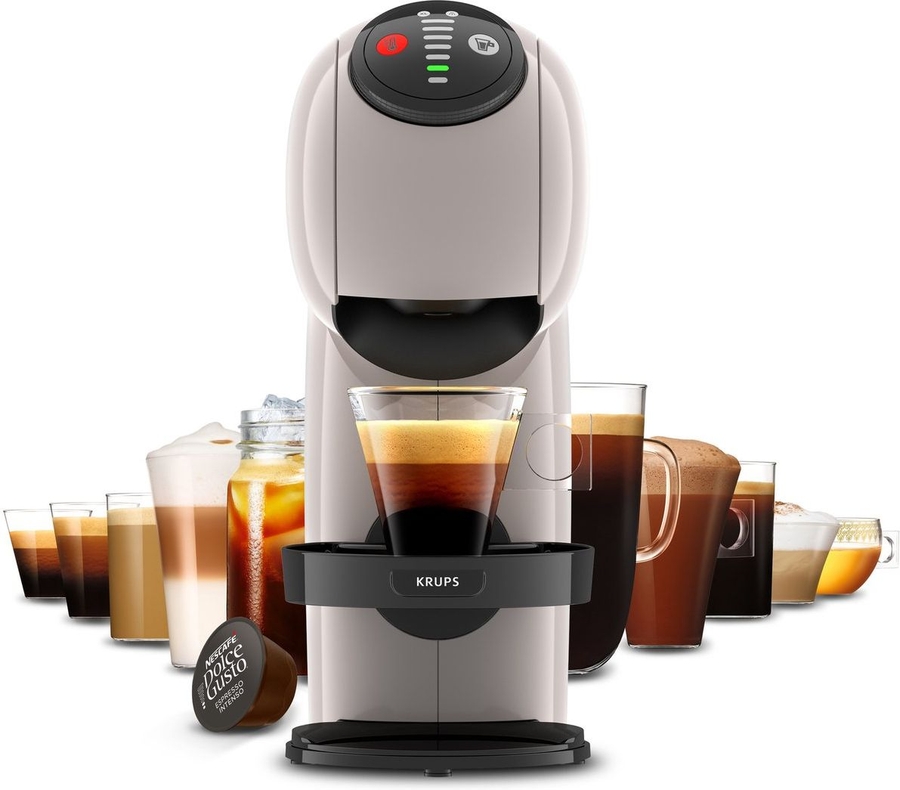 KRUPS NESCAFE Dolce Gusto KP243A Genio S Koffiemachine Basic Taupe — foto 3