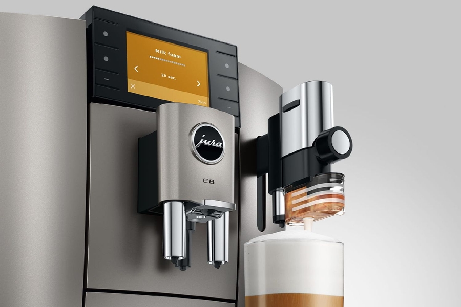 JURA E8 Midnight Zilver (ED) Volautomatische Koffiemachine — foto 8