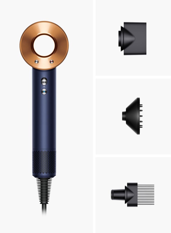 Dyson Supersonic Curly & Coily Föhn - Haardroger - Blauw Copper