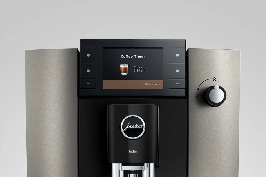 JURA E6 Dark Inox (ED) Volautomatische Koffiemachine — foto 5
