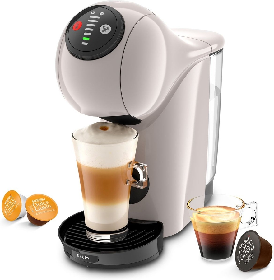 KRUPS NESCAFE Dolce Gusto KP243A Genio S Koffiemachine Basic Taupe