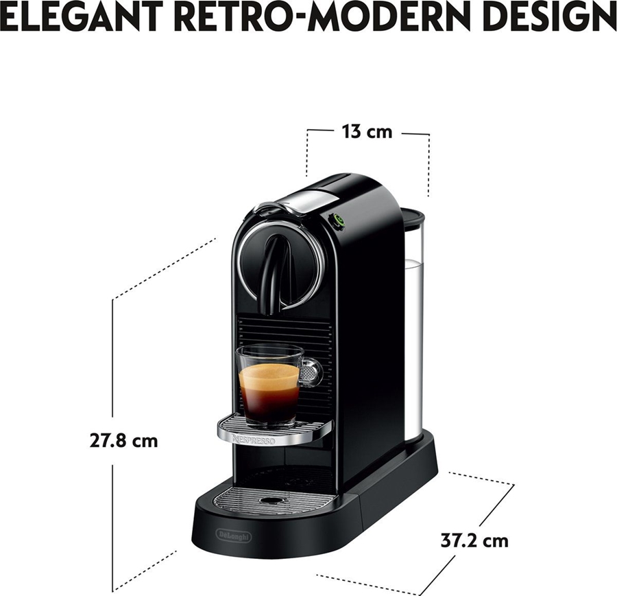 DeLonghi Nespresso EN 167.B Citiz Koffiemachine — foto 6
