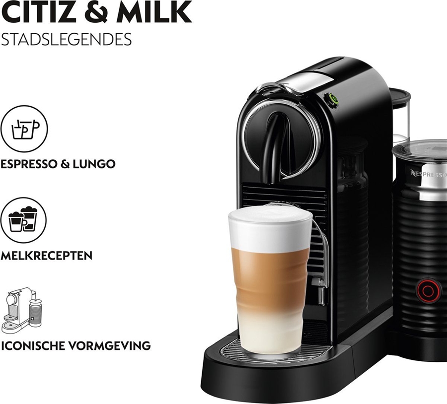 DeLonghi Nespresso EN 267.BAE CitiZ & Milk Koffiemachine — foto 6