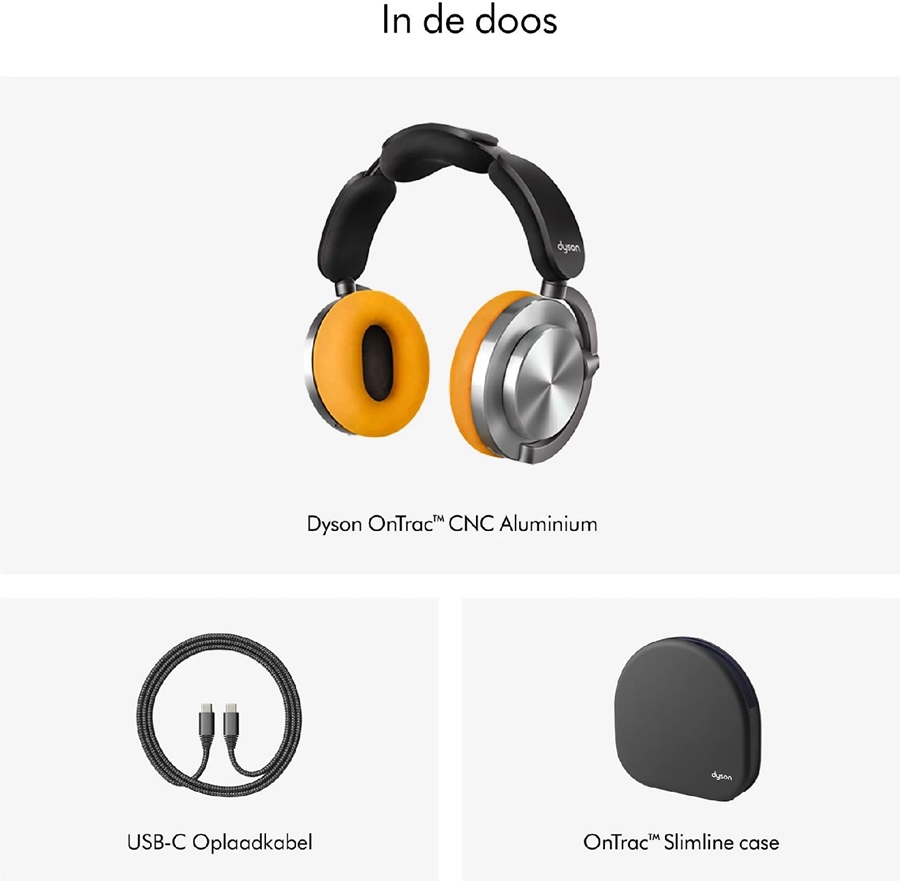 Dyson OnTrac Koptelefoon - Yellow / Pop — foto 6