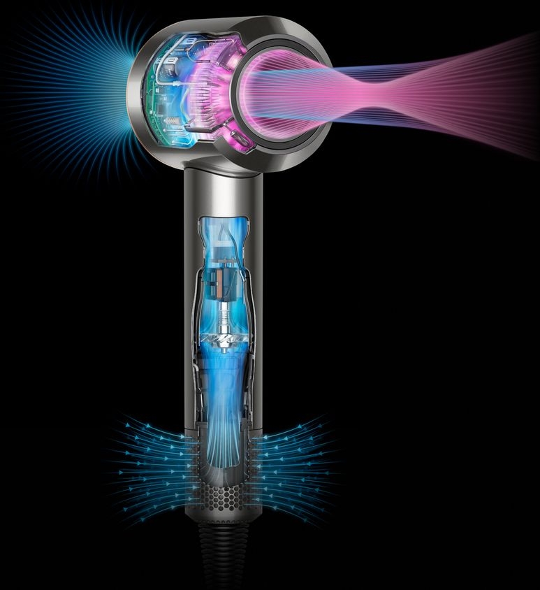 Dyson Supersonic Curly & Coily Föhn - Haardroger - Blauw Copper — foto 11